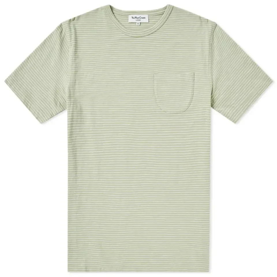 Stripe Pugsley Tee