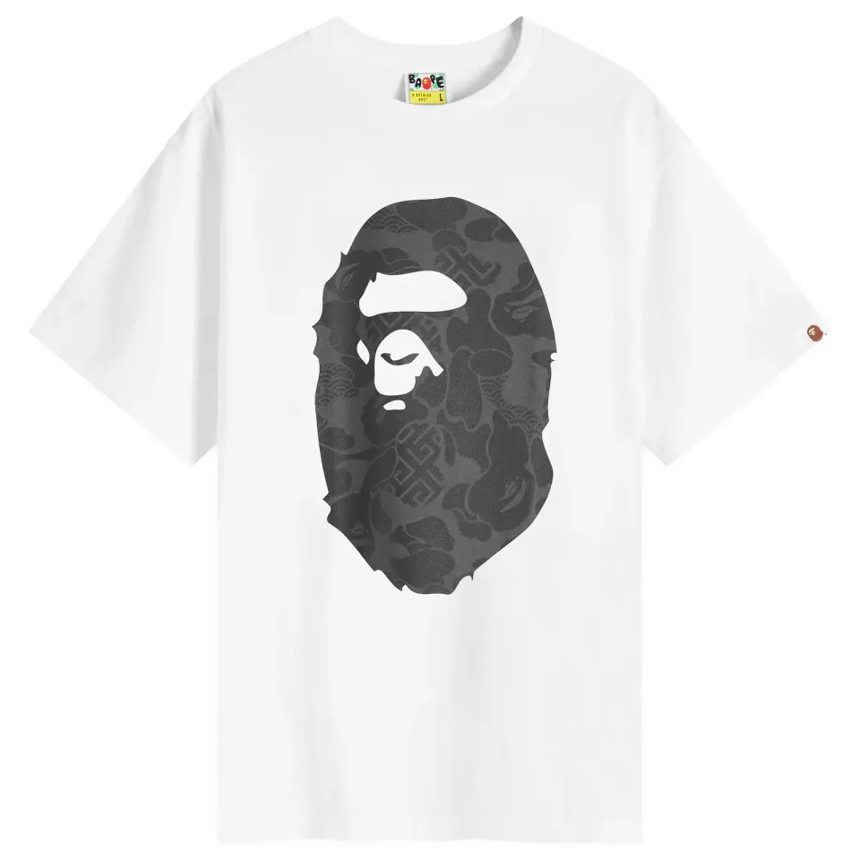 Asia Camo Big Ape Head T-Shirt