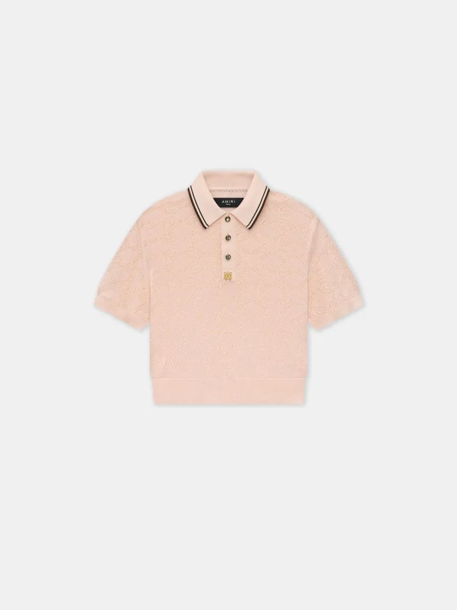 WOMEN - WOMEN'S MA QUAD POLO - Blush