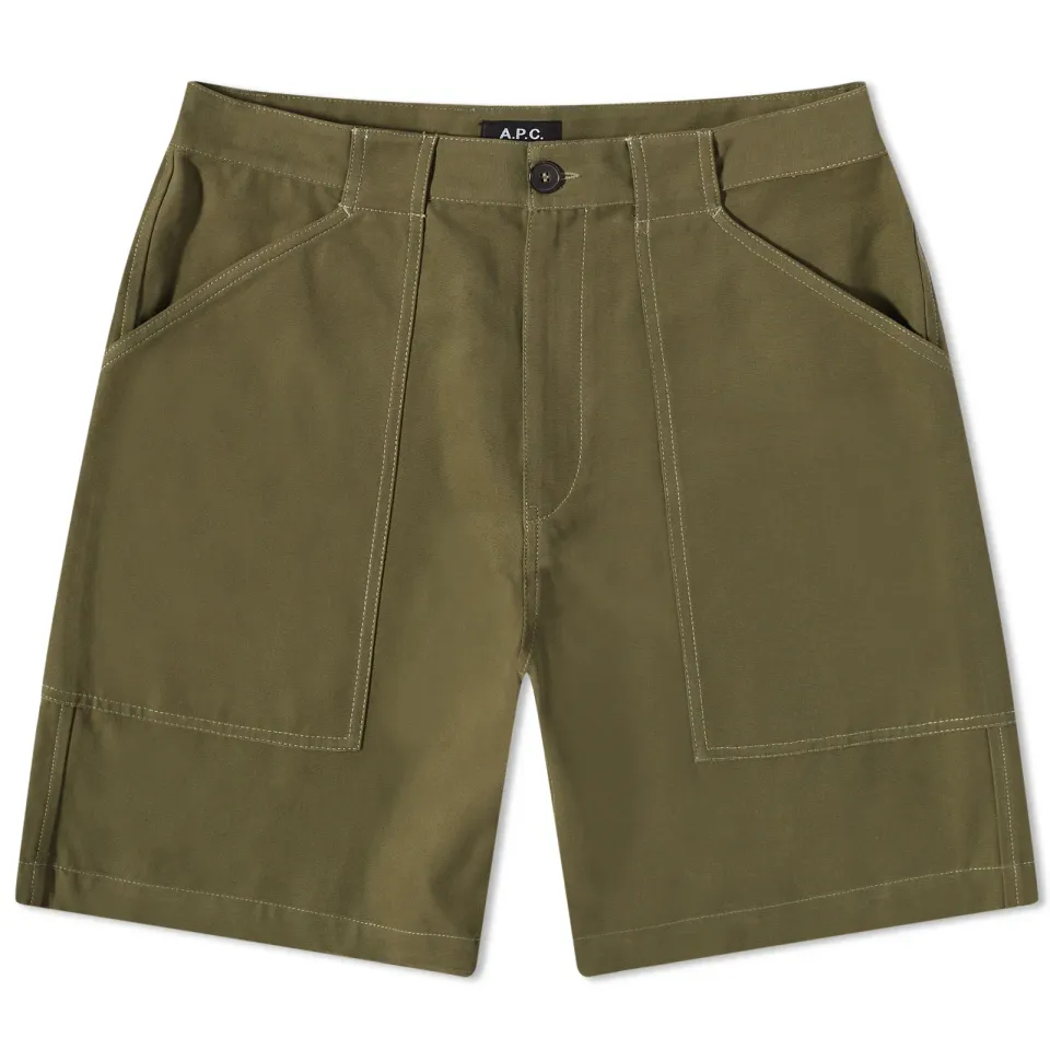 A.P.C. Melbourne Canvas Fatigue Shorts
