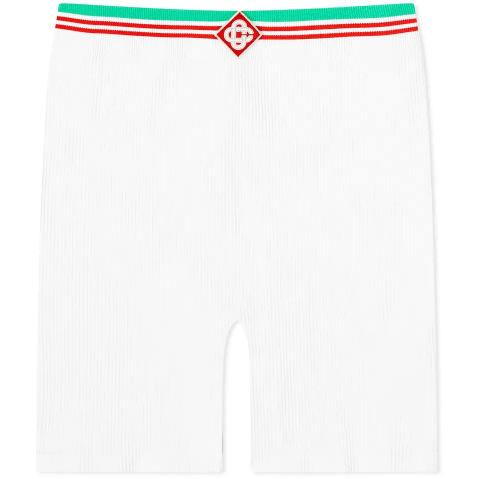 Seamless Ribbed Cycling Shorts