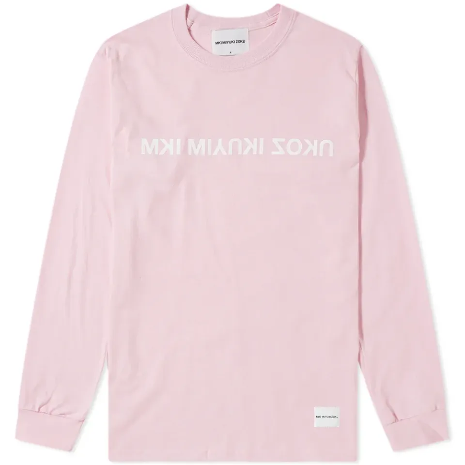 Long Sleeve Mix Logo Tee