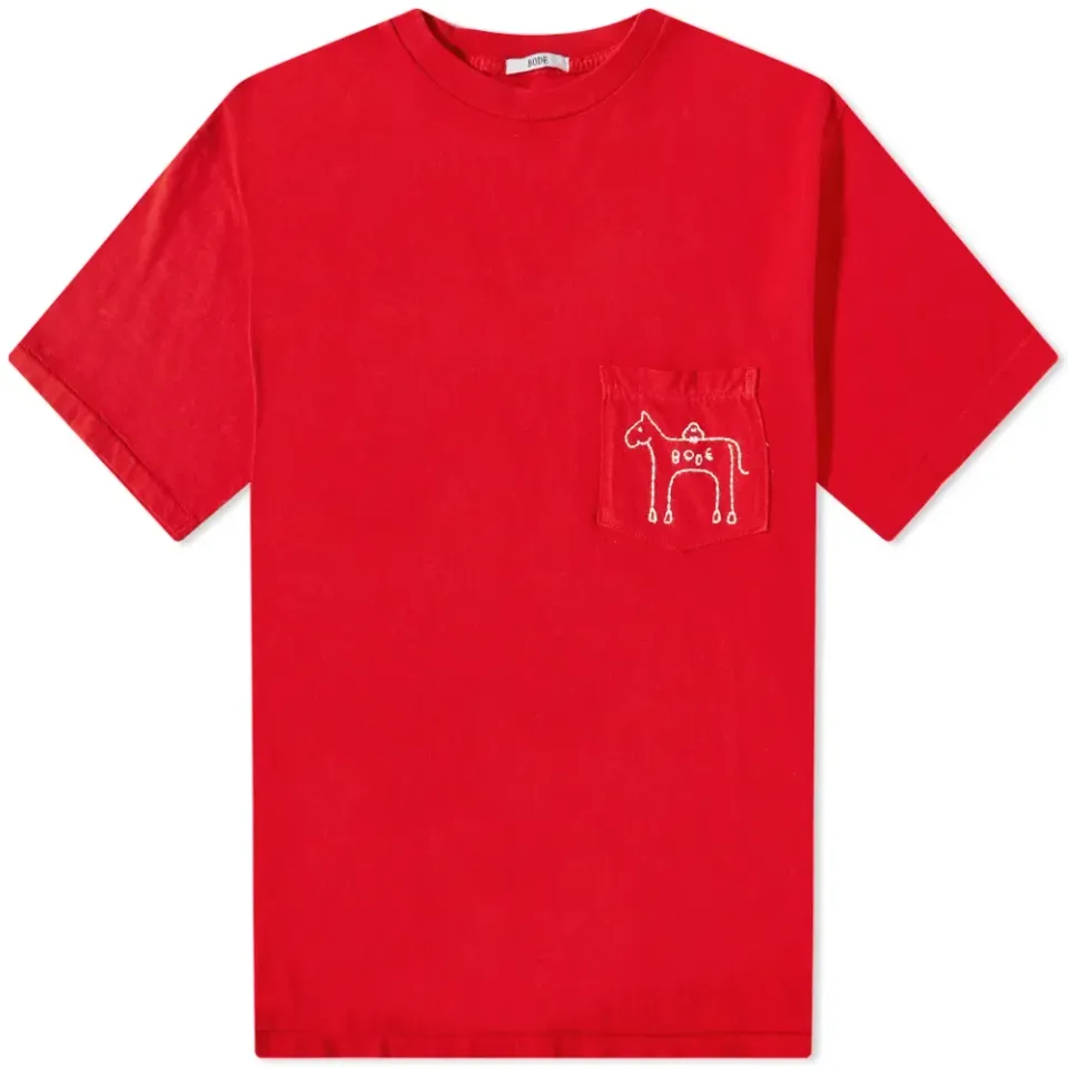 Doodle Scene Logo Pocket T-Shirt
