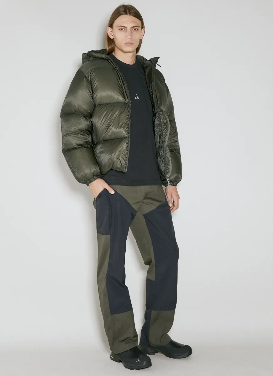 Contrast Cargo Pants