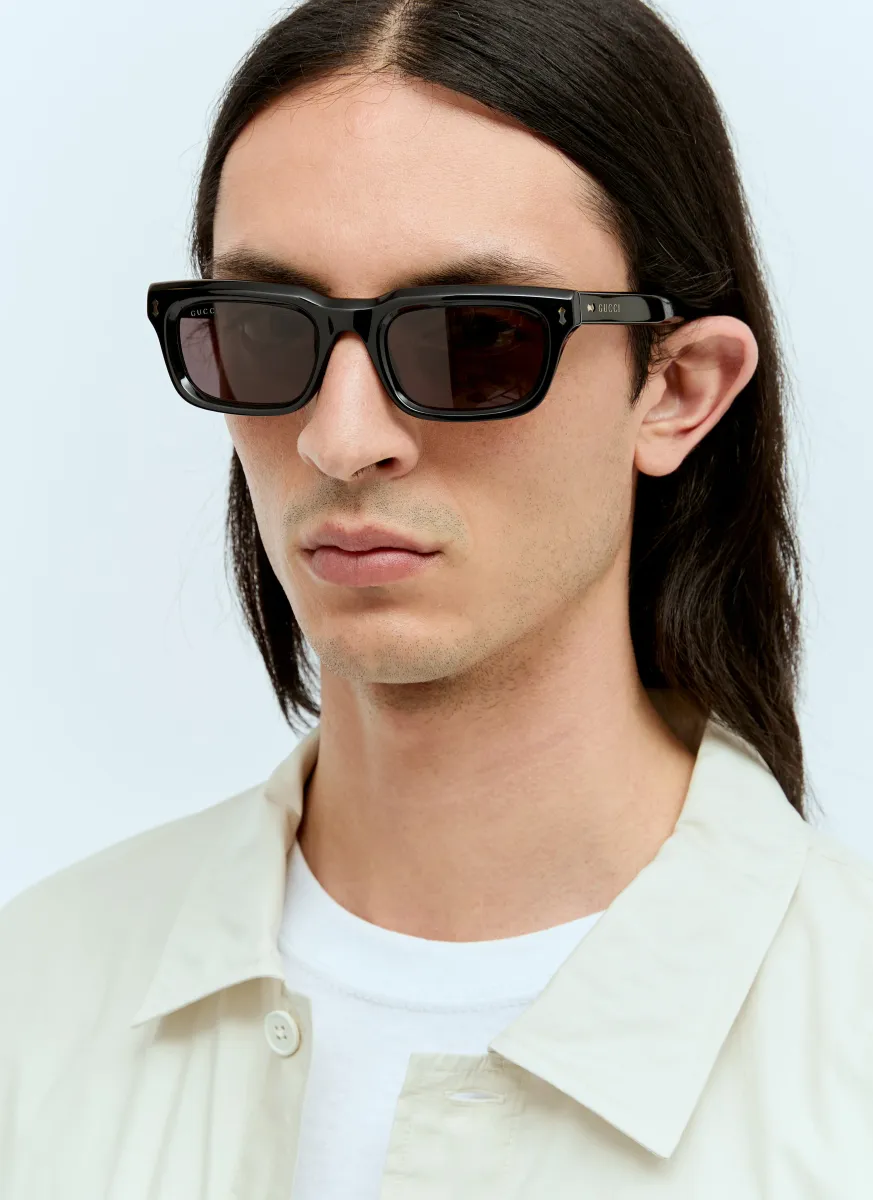 Rectangular Frame Sunglasses