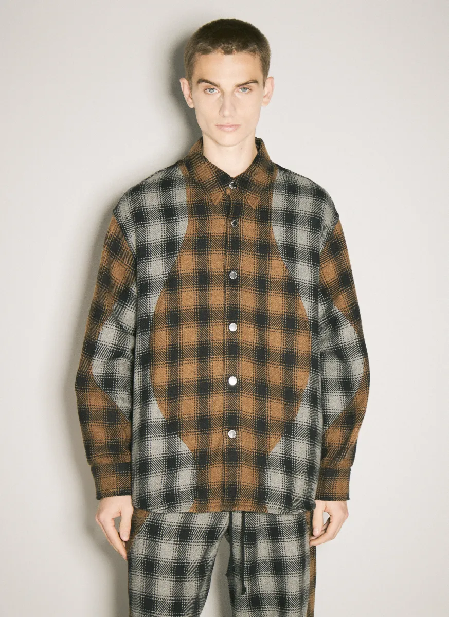 Plaid Shirt Jacket