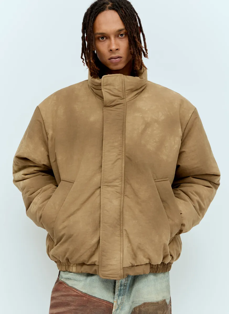 Dyed Puffer Jacket
