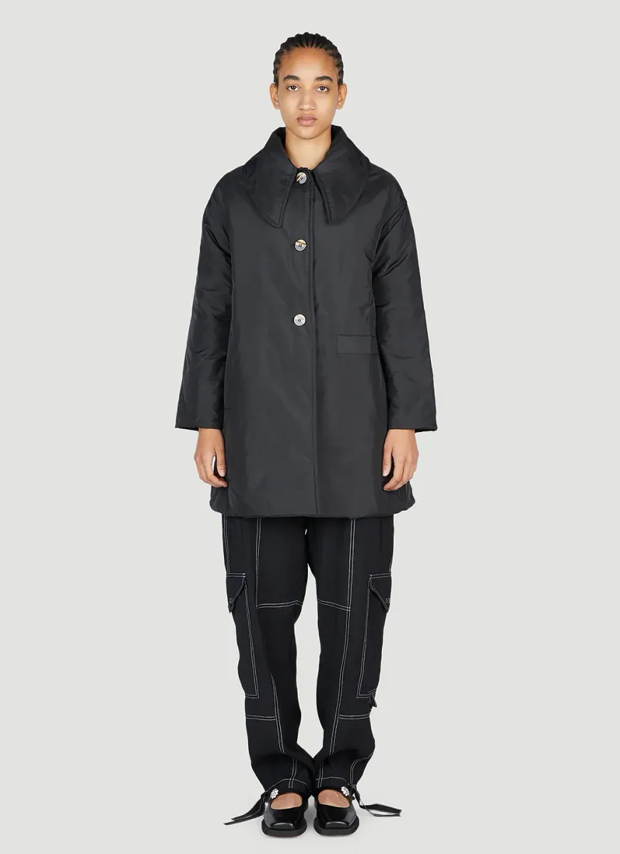 Ripstop Quilted Reversible Coat