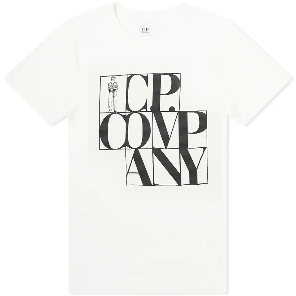 Large Logo Print Tee