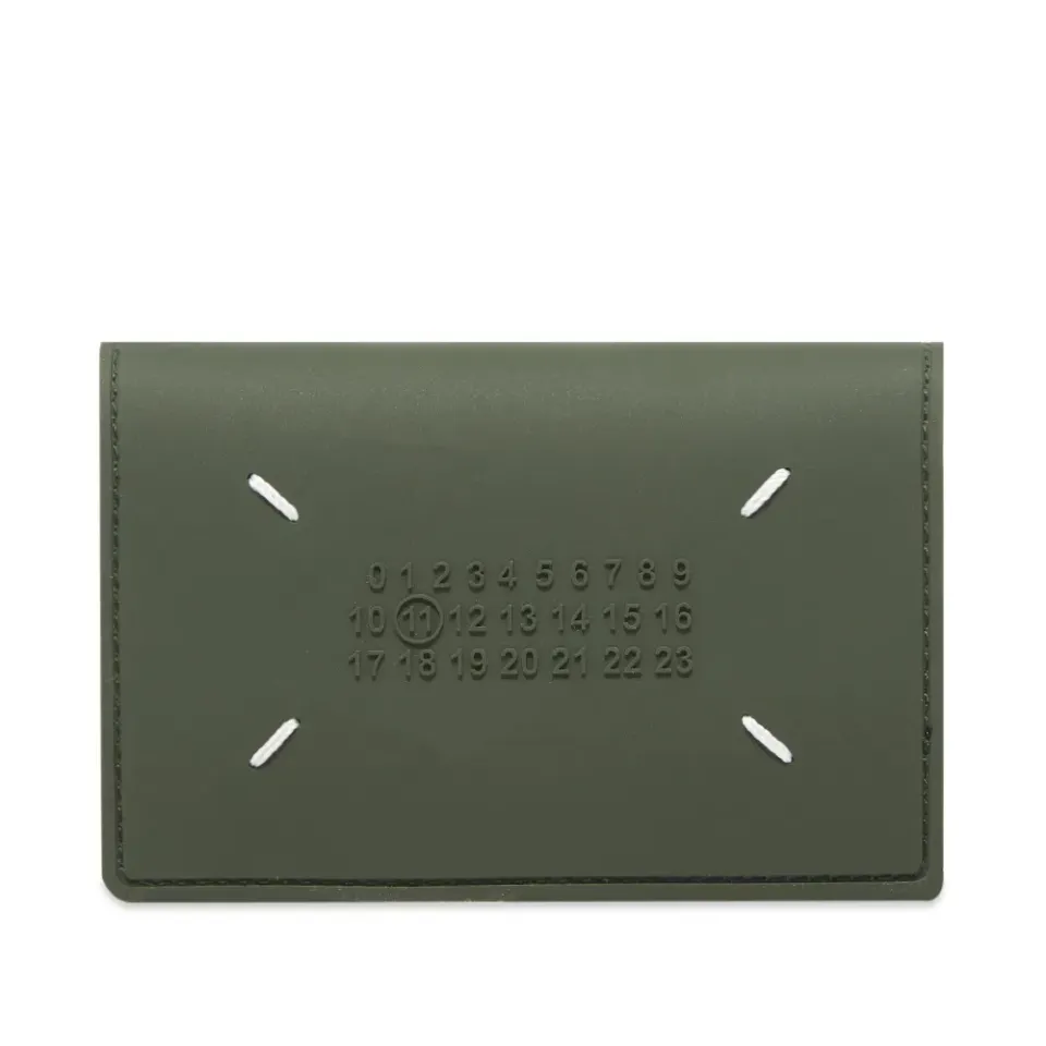Rubberised Fold Card Holder