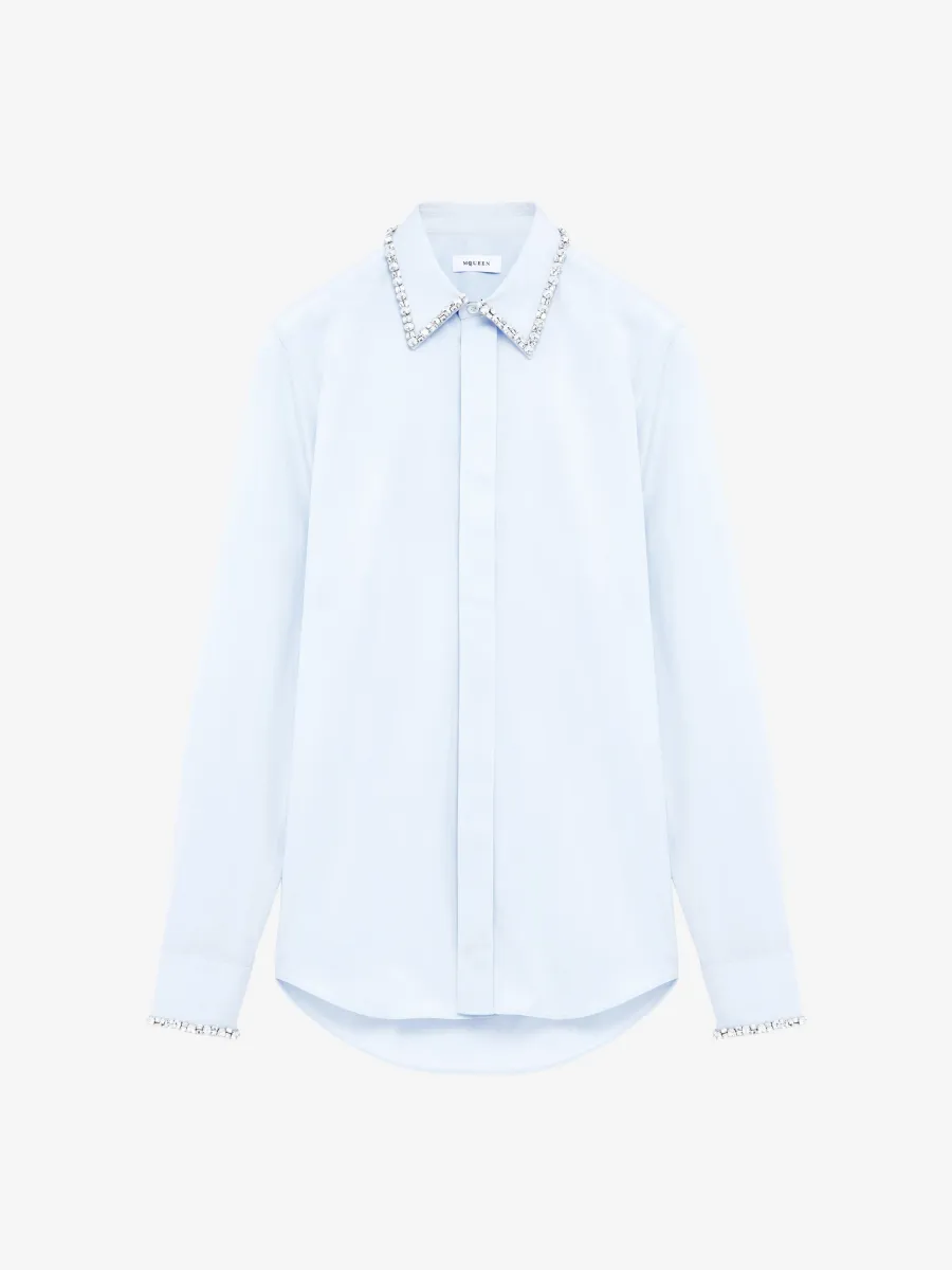 Crystal Embroidery Shirt