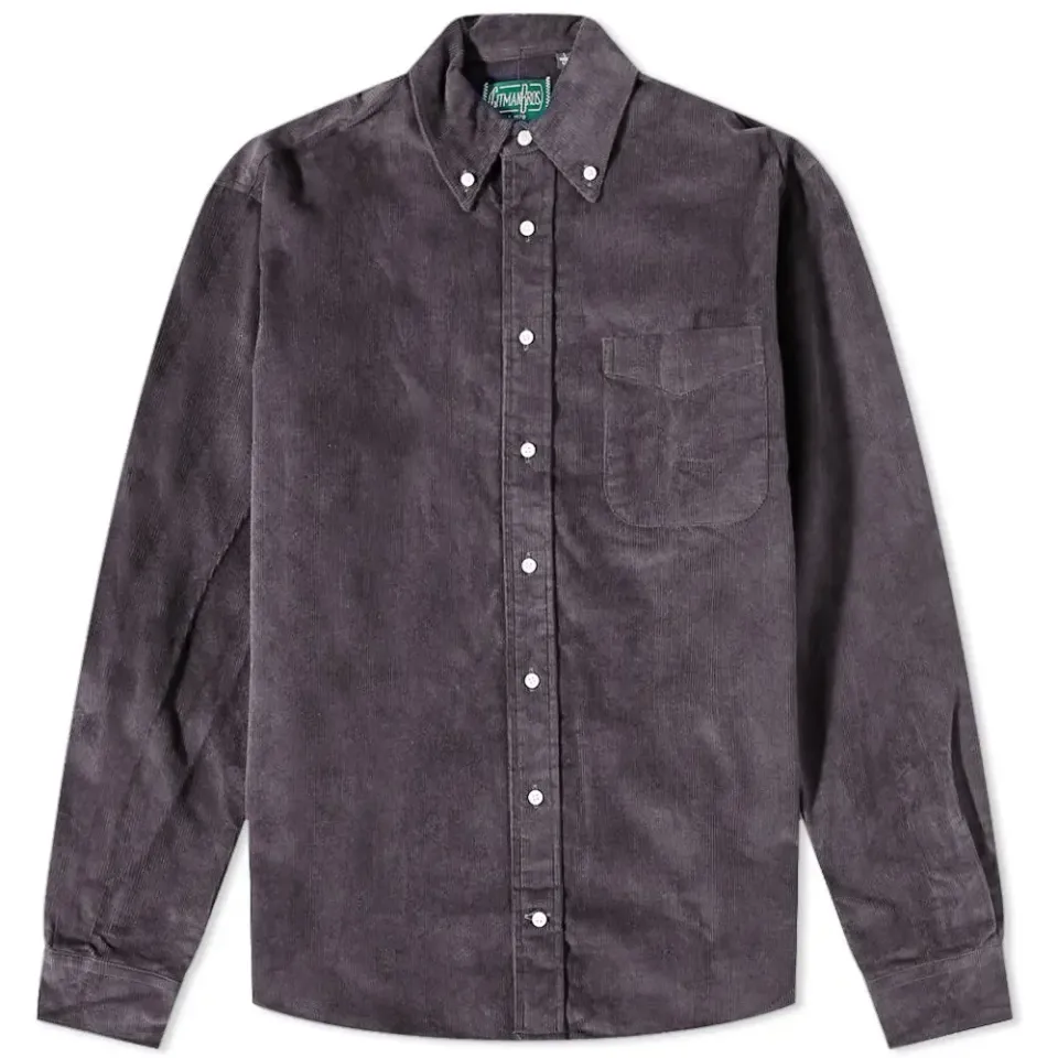 Button Down Heavy Corduroy Shirt