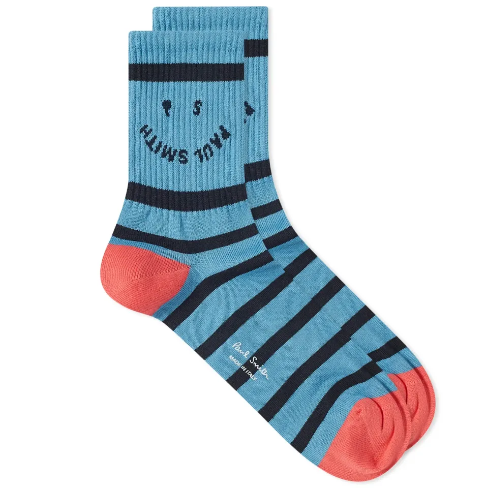 Stripey Happy Socks