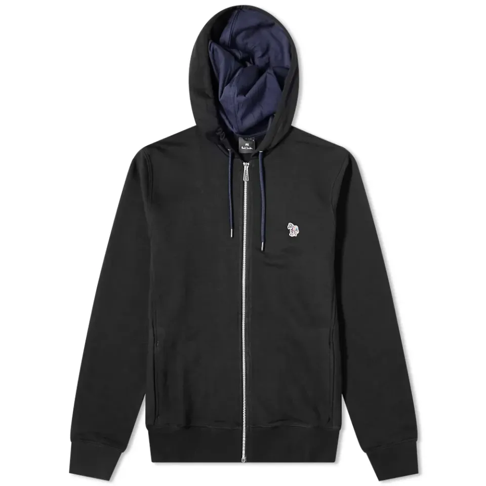 Zebra Zip Hoodie