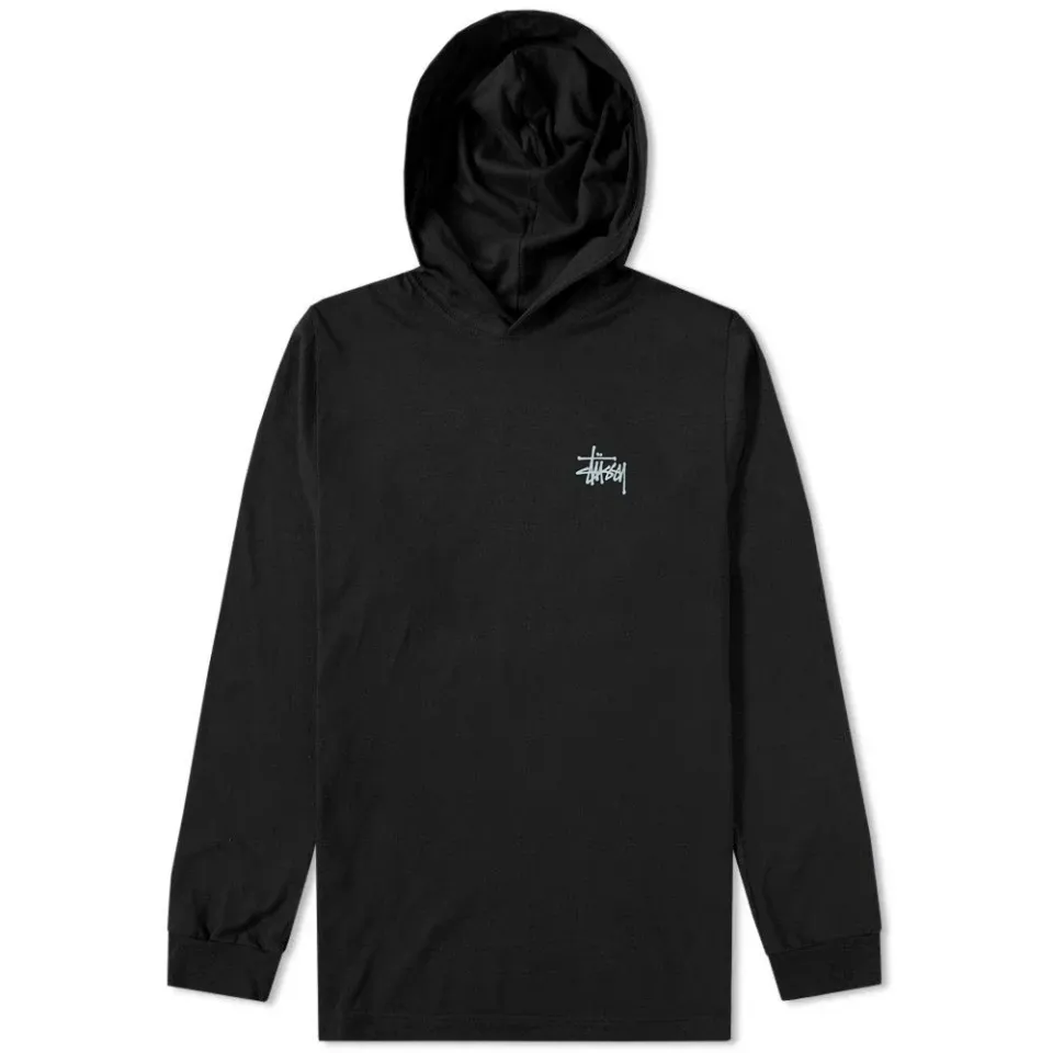 Basic Long Sleeve Hooded Tee