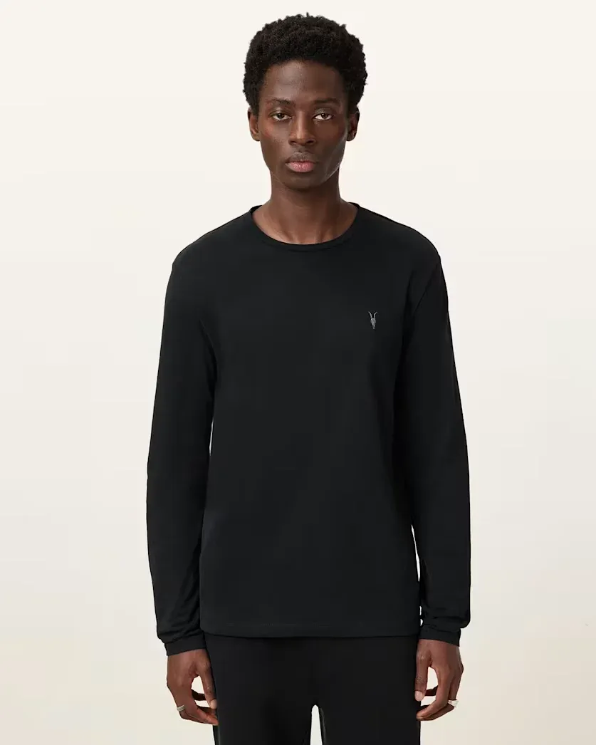 Brace Brushed Cotton Long Sleeve T-Shirt