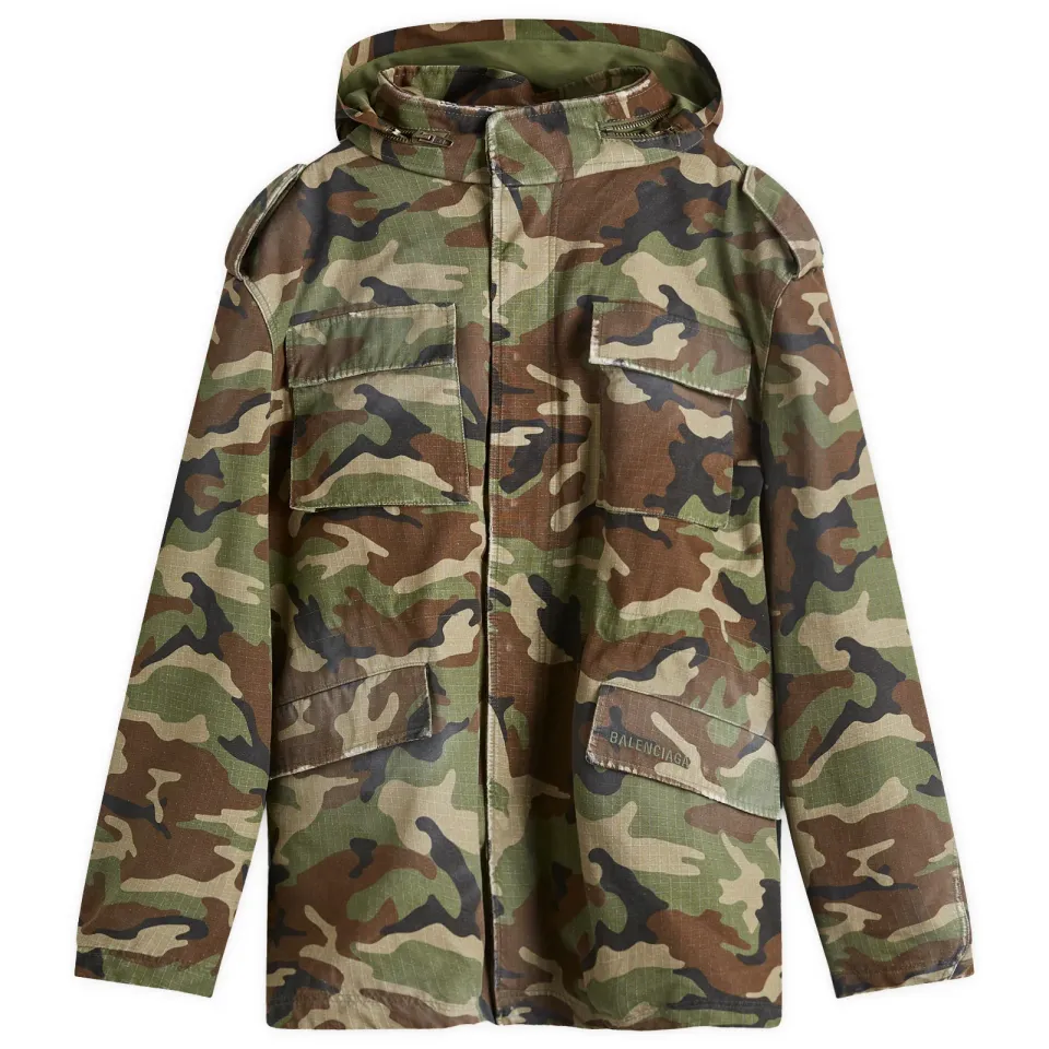 Camo Biker Jacket