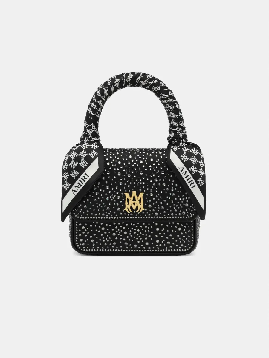 WOMEN - WOMEN'S CRYSTAL MICRO MA BAG - Black