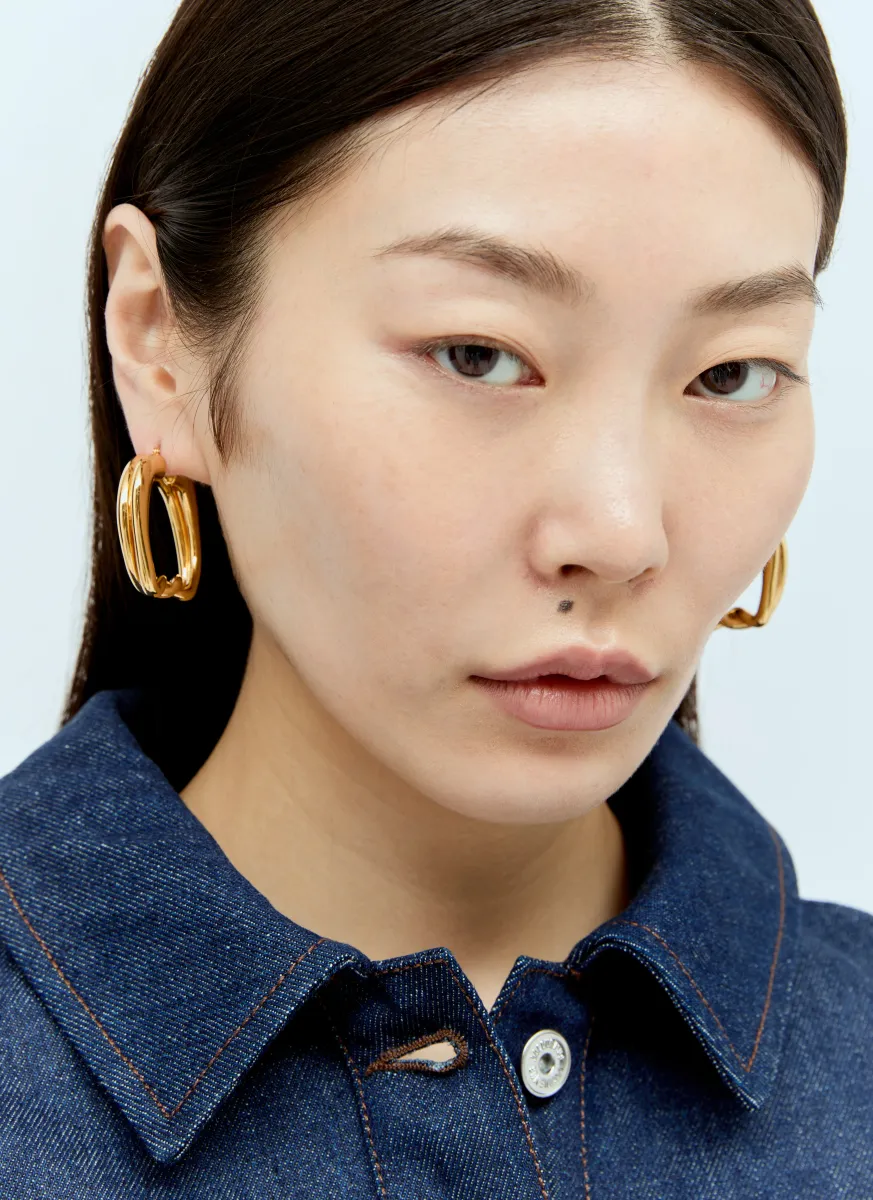 Les Petites Crèoles Knot Earrings