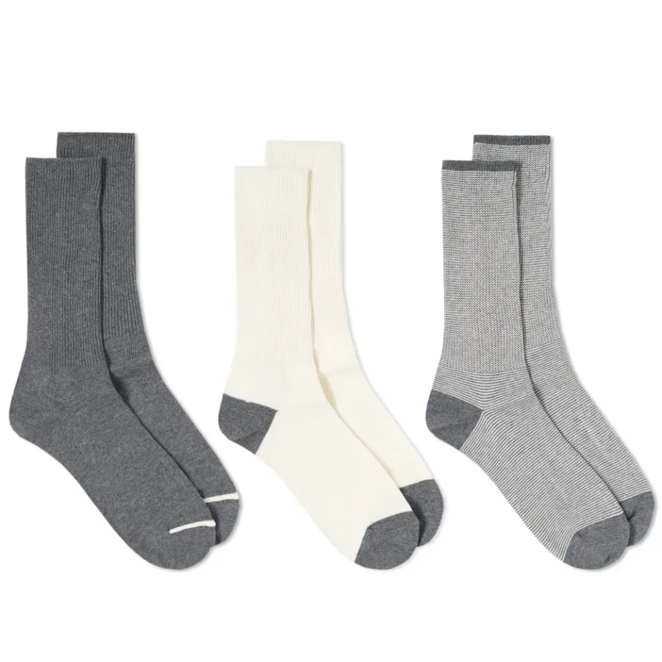 American Rib Crew Sock - 3 Pack