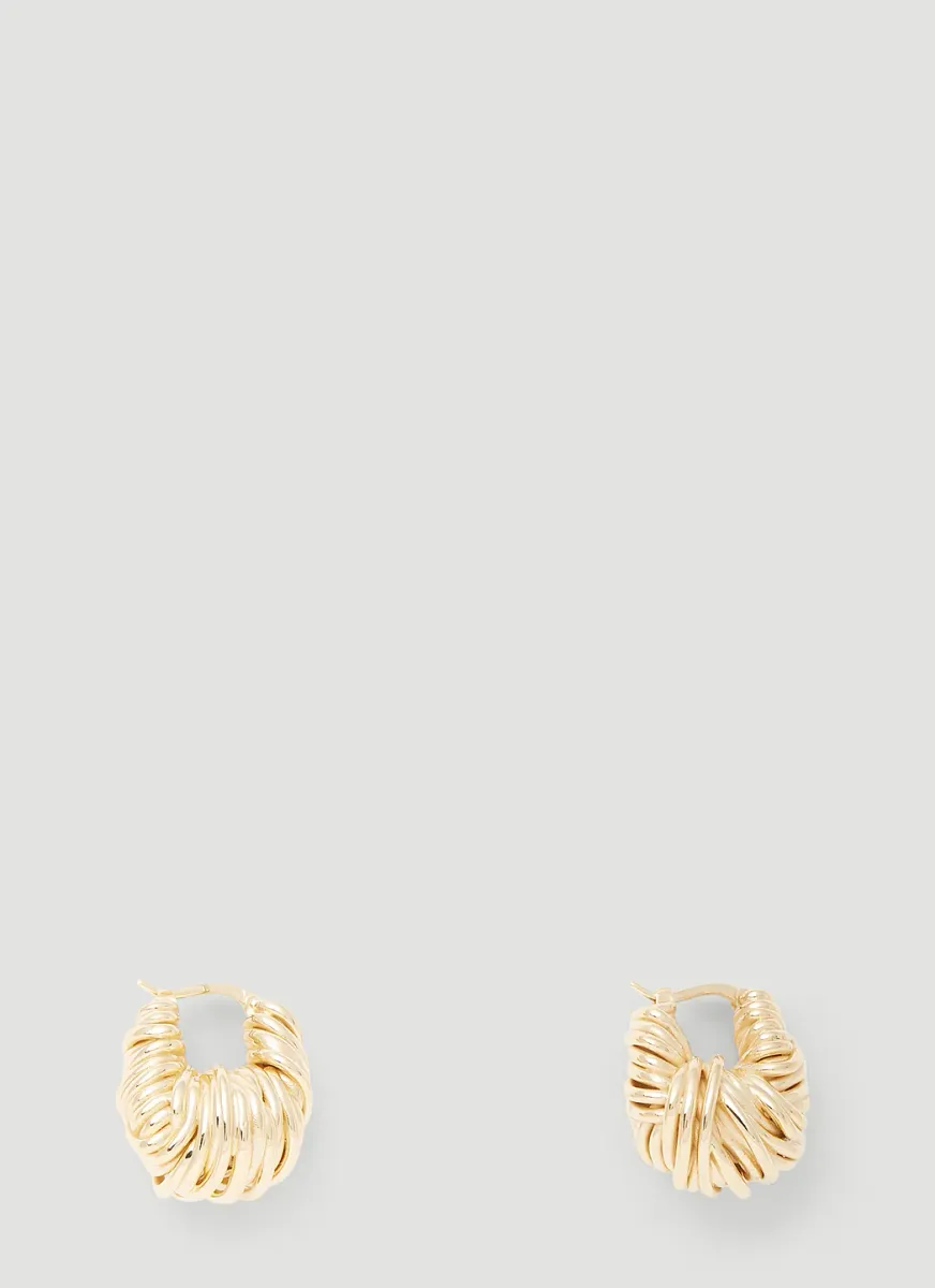 Twisted Hoop Earrings
