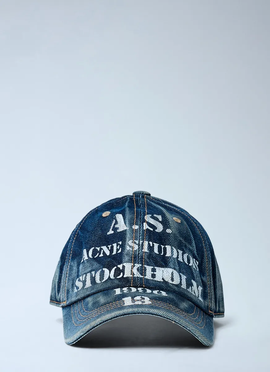 Logo Motif Baseball Cap