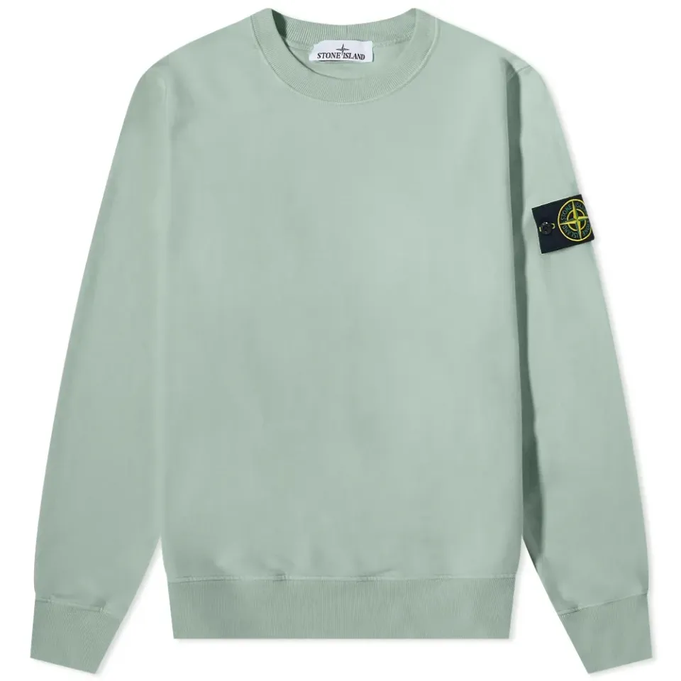 Brushed Cotton Crew Neck Sweat