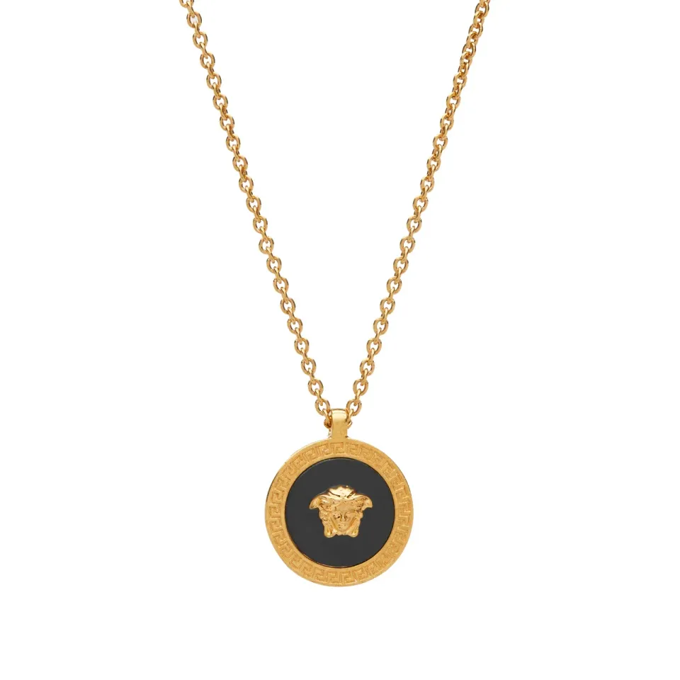 Small Medusa Medallion Necklace
