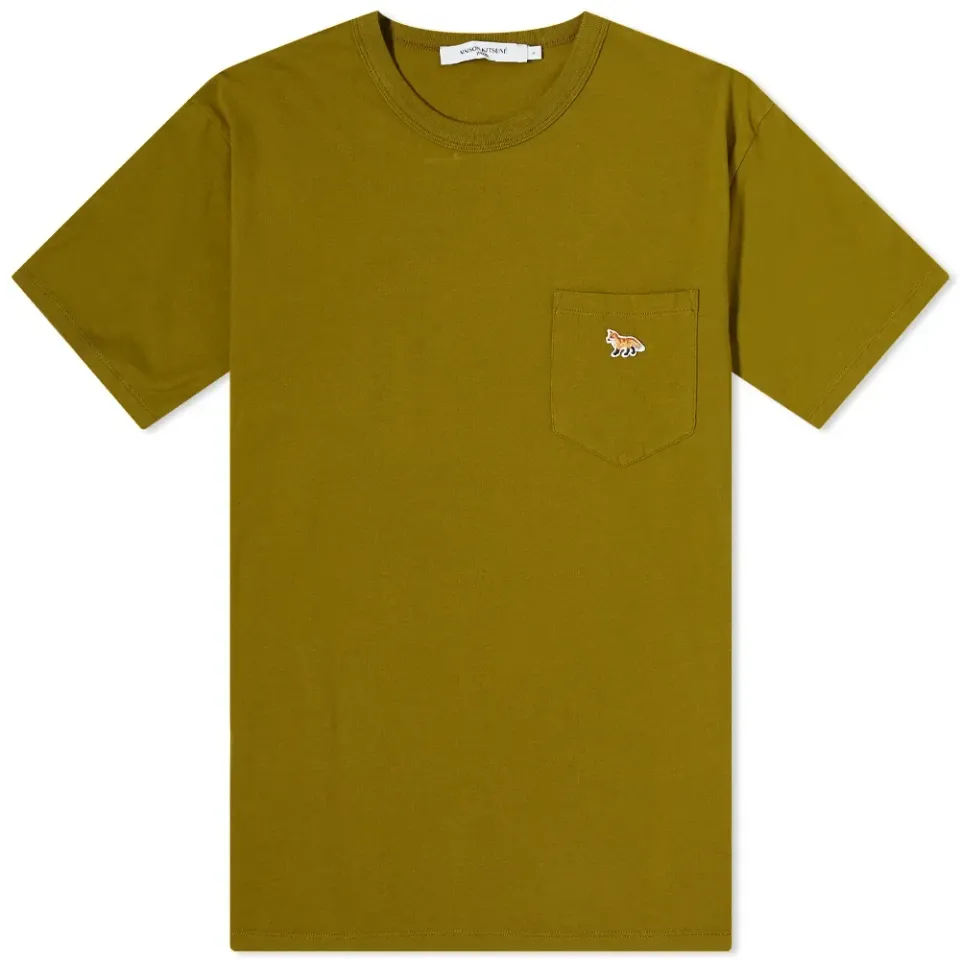 Maison Kitsuné Baby Fox Patch Classic Pocket T-Shirt