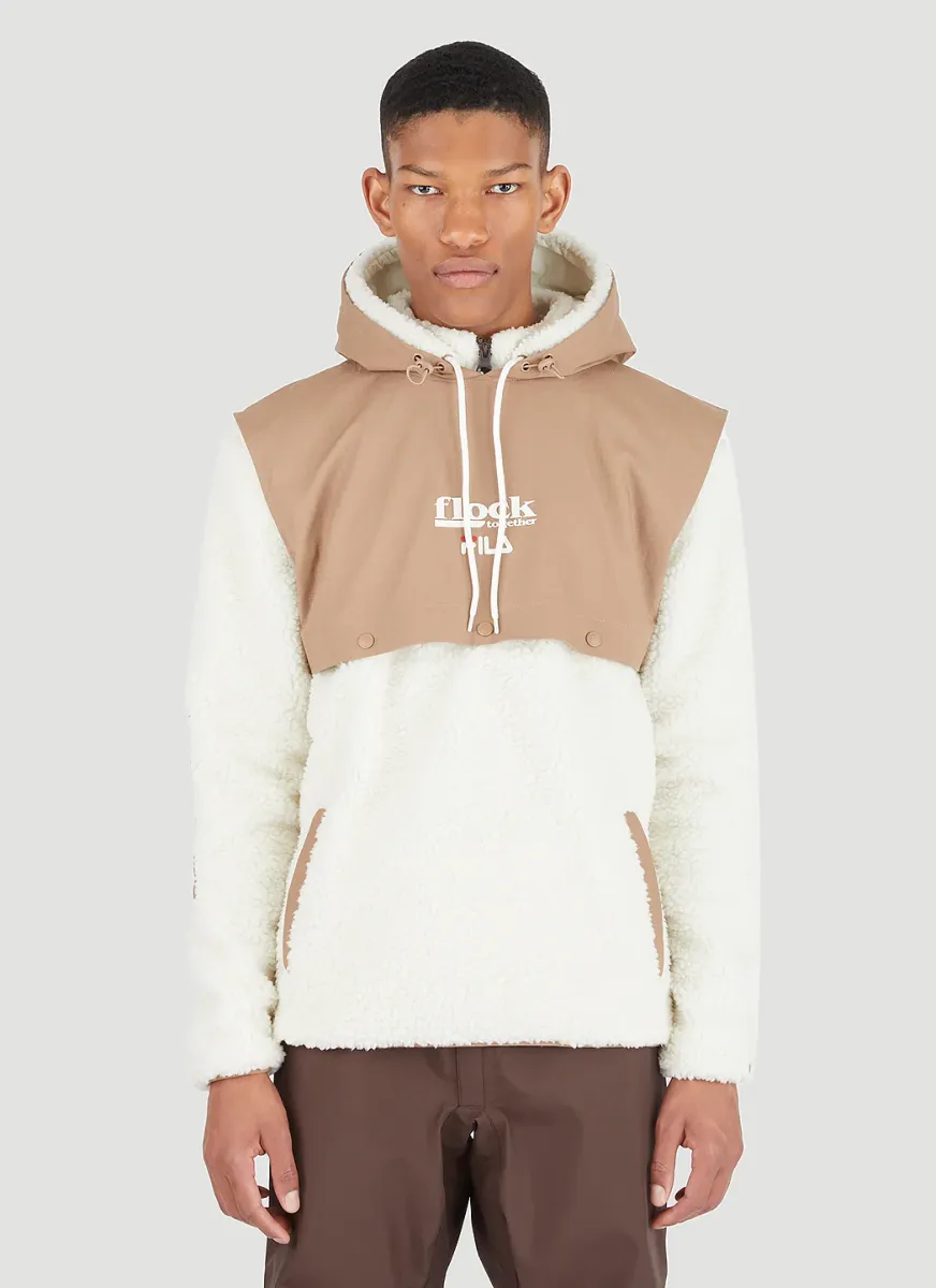 Borg Hybrid Hooded Sweatshirt