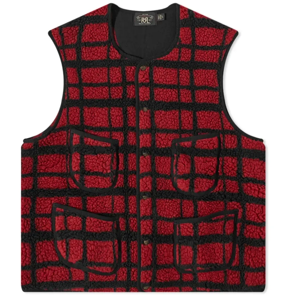 Checked Vest