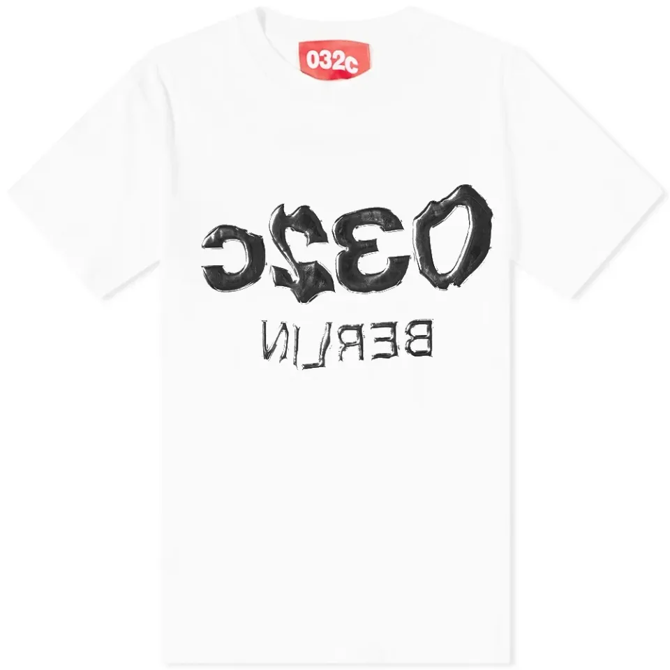 Metallic Selfie Glitch T-Shirt