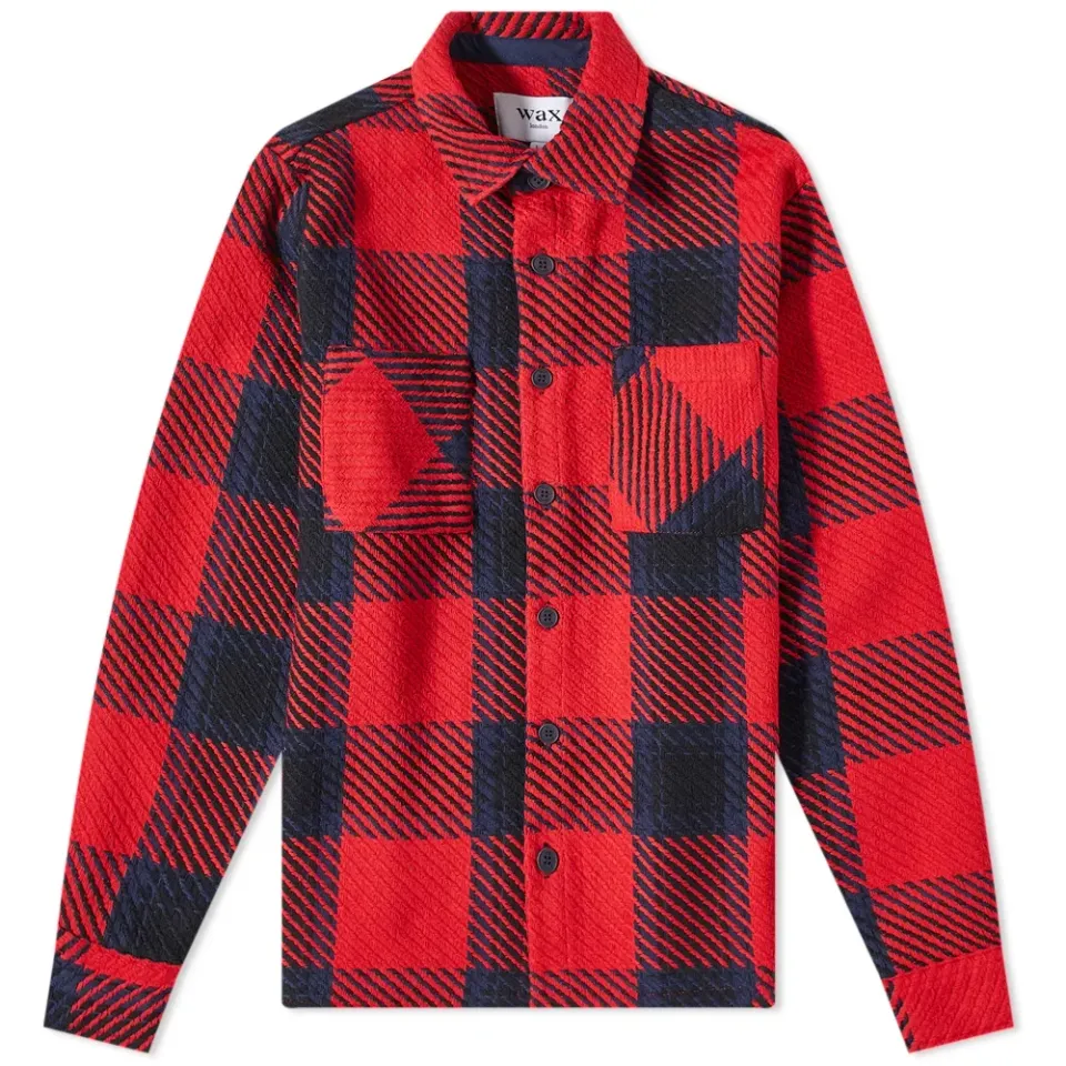Whiting Overshirt Patron Check Red