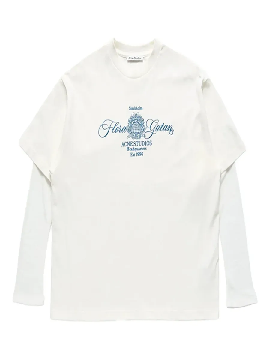 Women Embroidered T-Shirt Off White