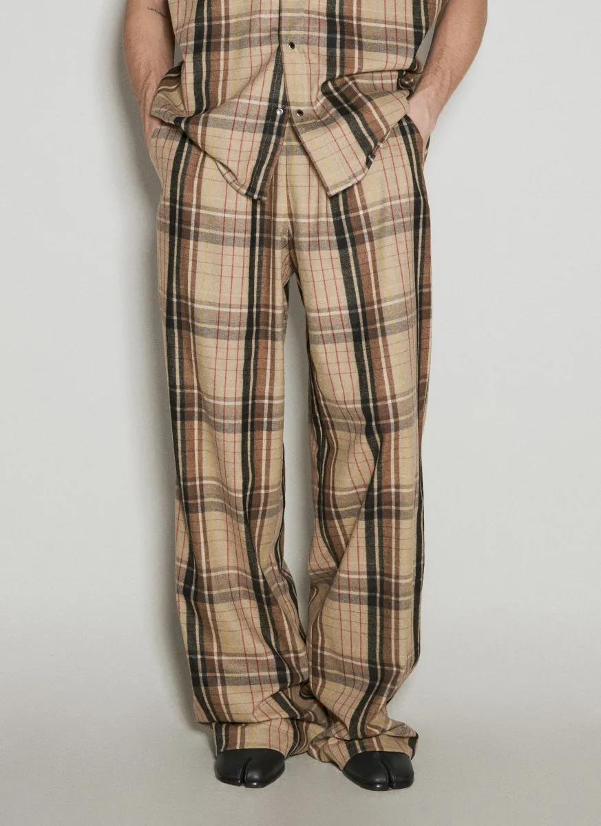 Car Flannel Pants
