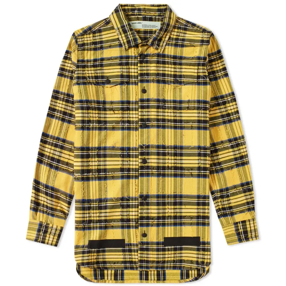Distressed Tartan Shirt