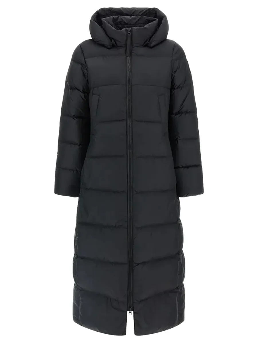 Women Mystique Puffer Tonal Label Black