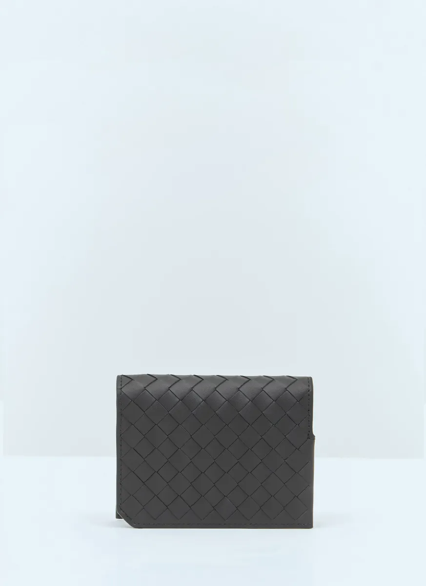 Intrecciato Piccolo Flap Cardholder
