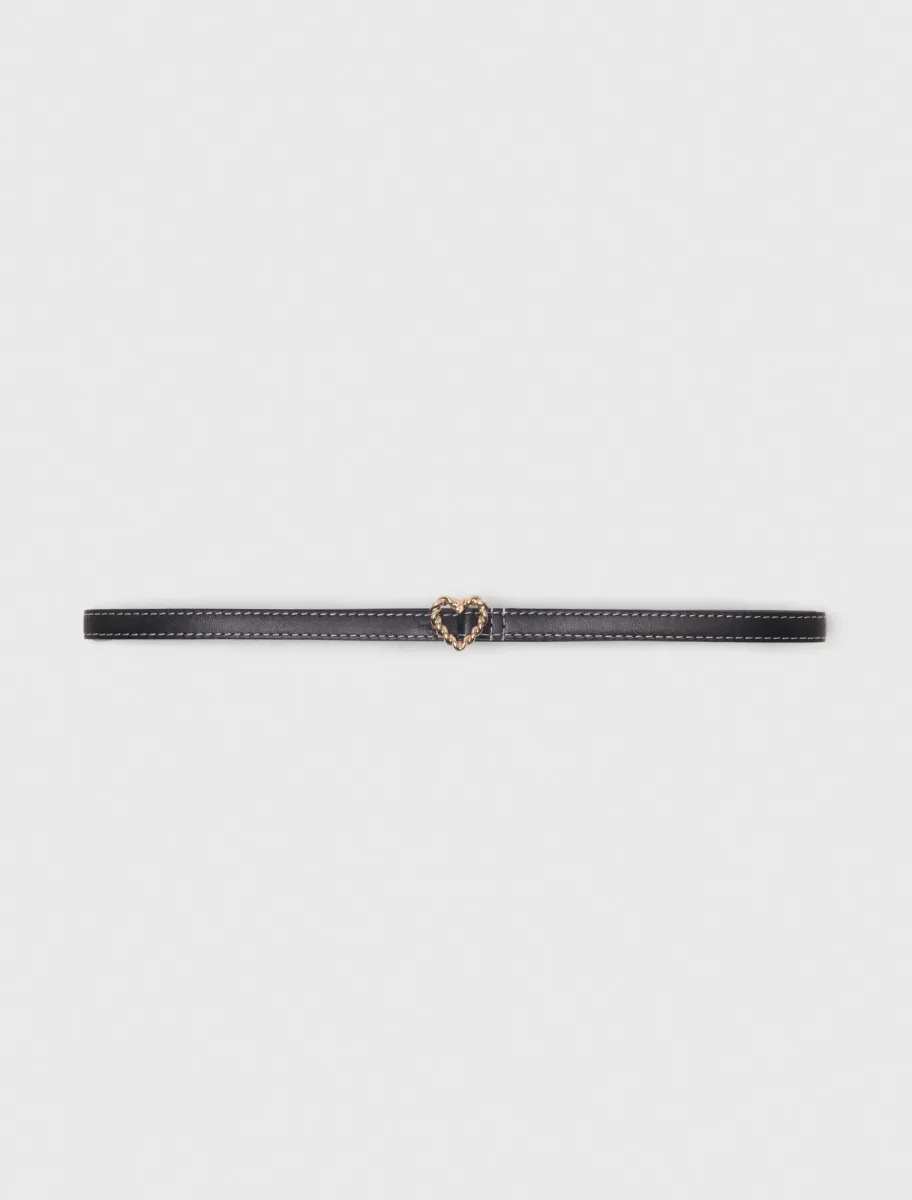 Slim heart belt