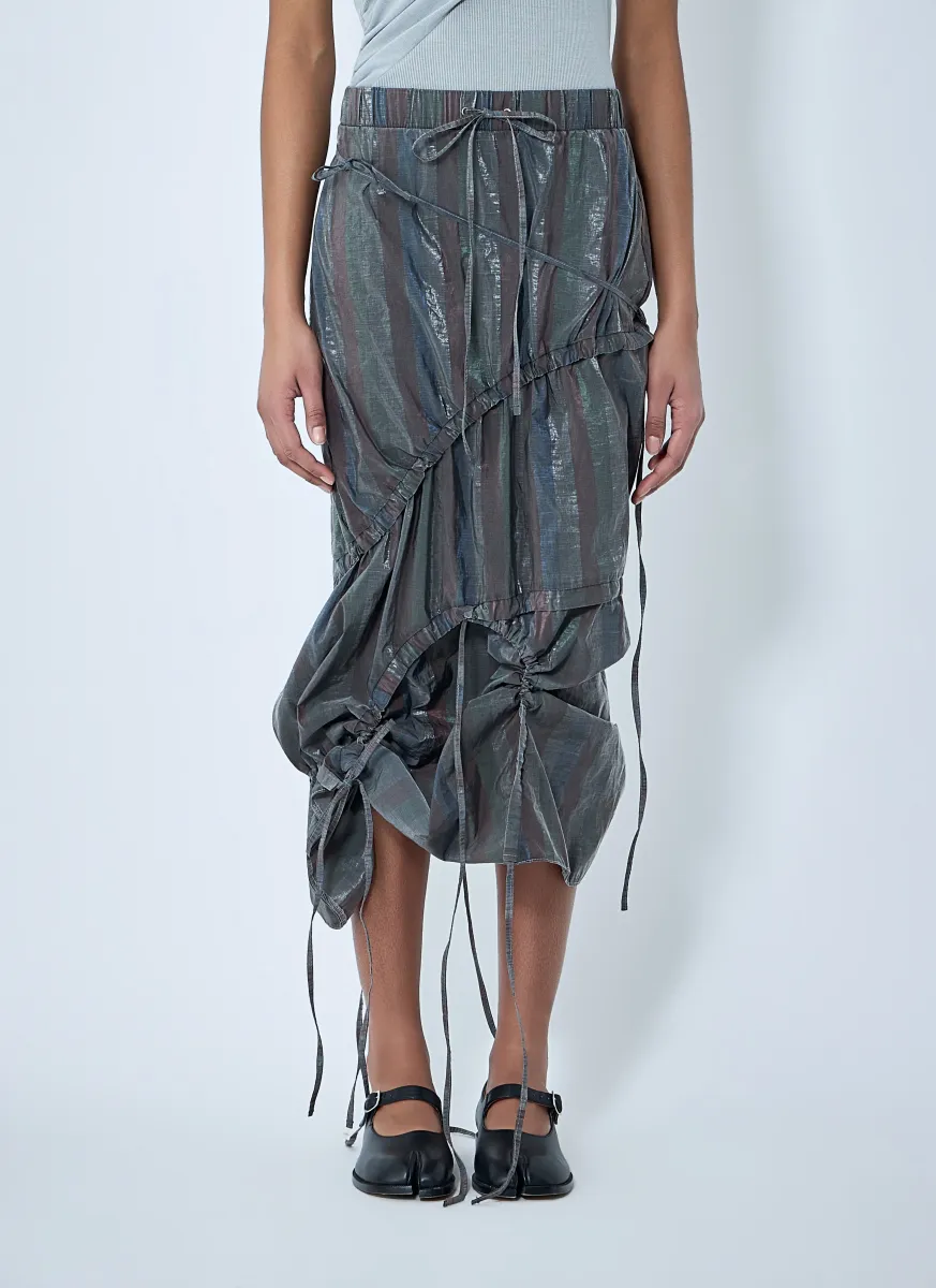 Vortex Ruched Skirt