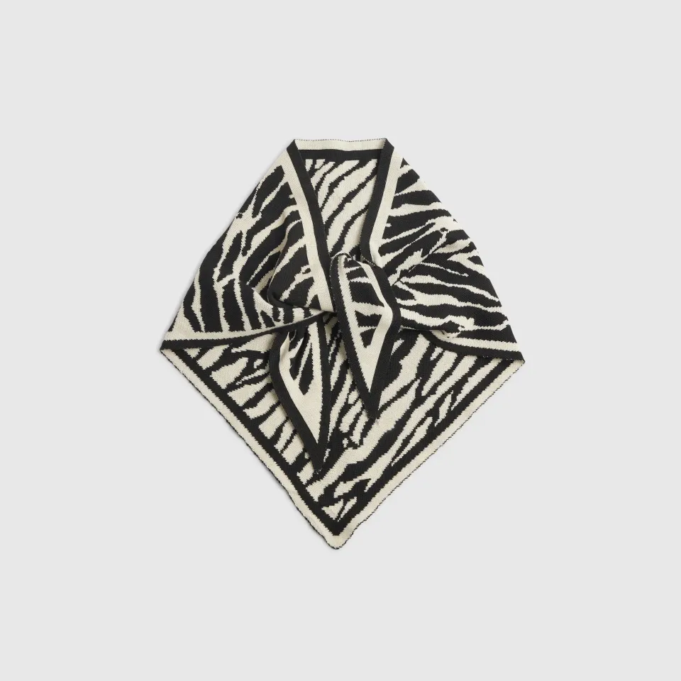 Zebra Print Scarf
