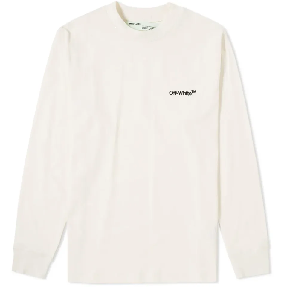 Long Sleeve Off Mock Up Tee