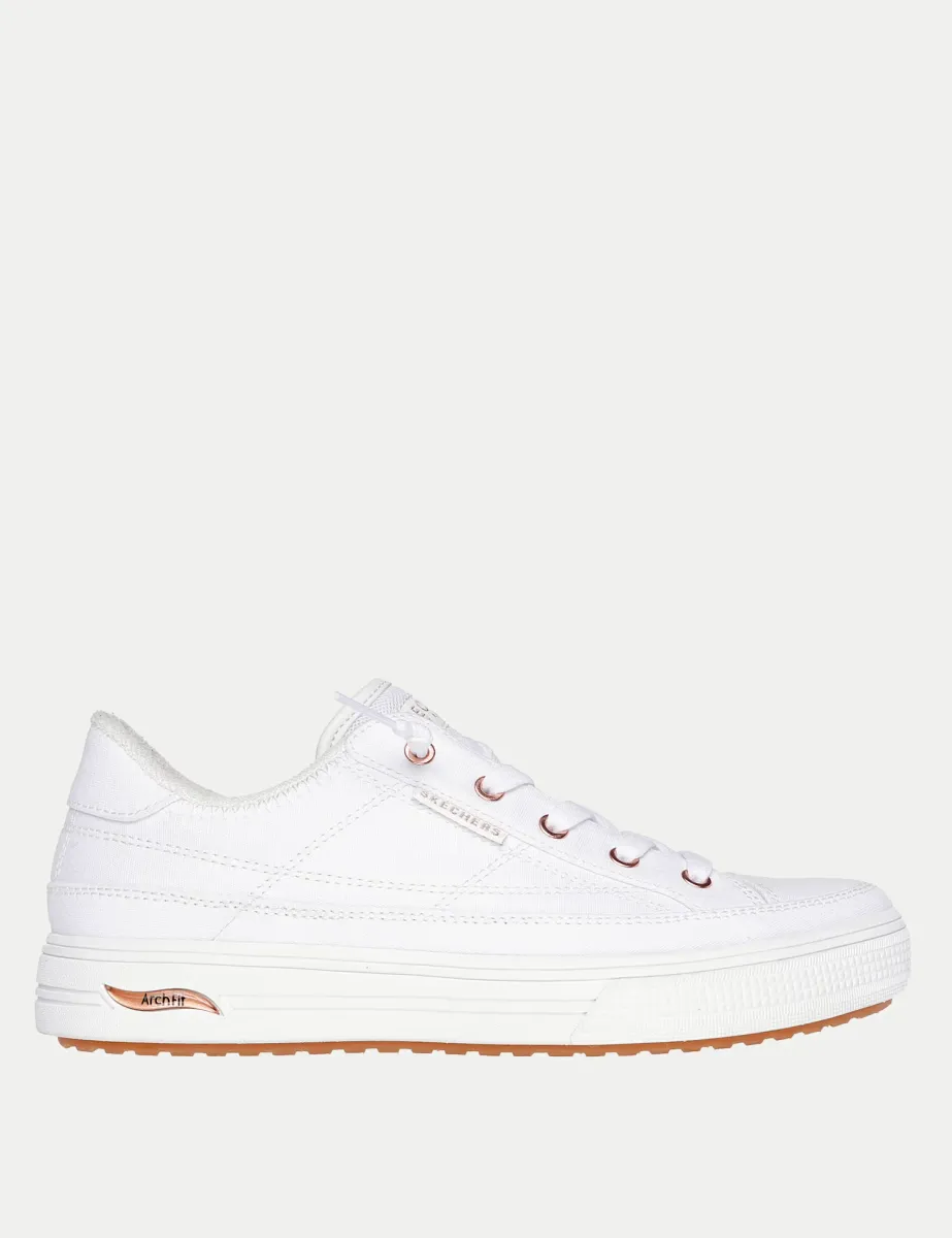 Wide Fit Arcade Meet Ya There Wide Fit Trainers White