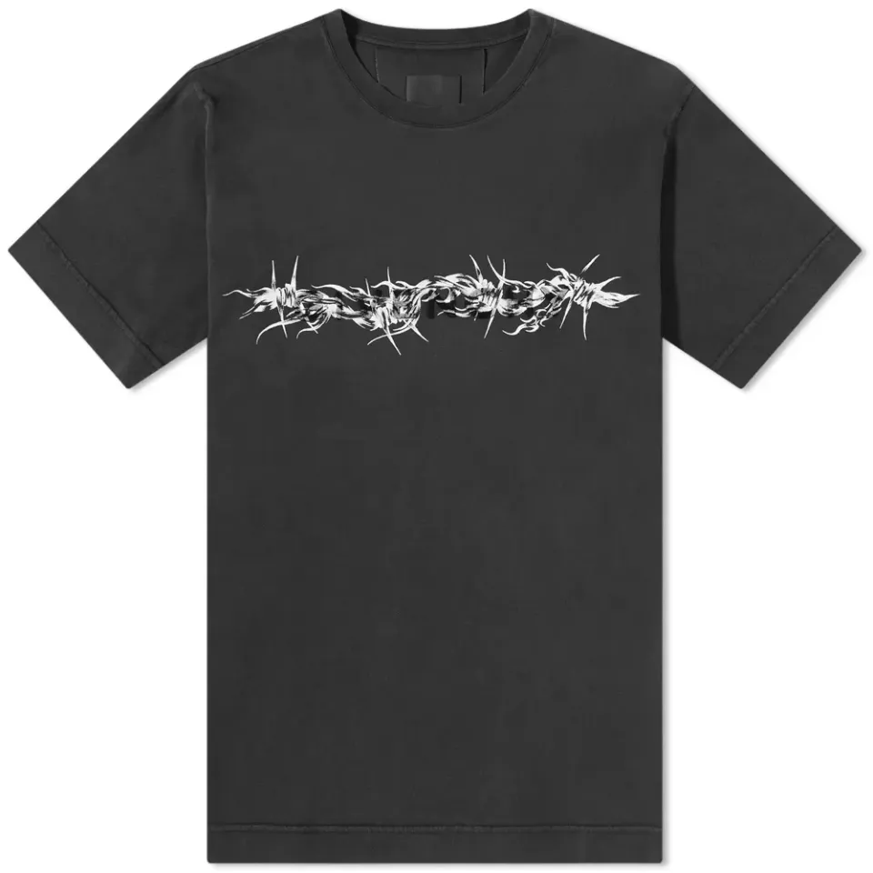 Barbed Wire Tufting Logo Tee