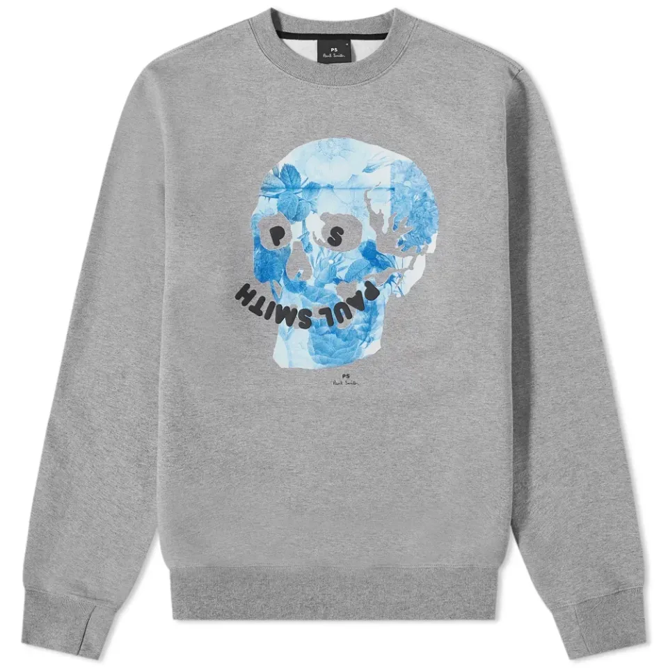 Big Skull Logo Crew Sweat