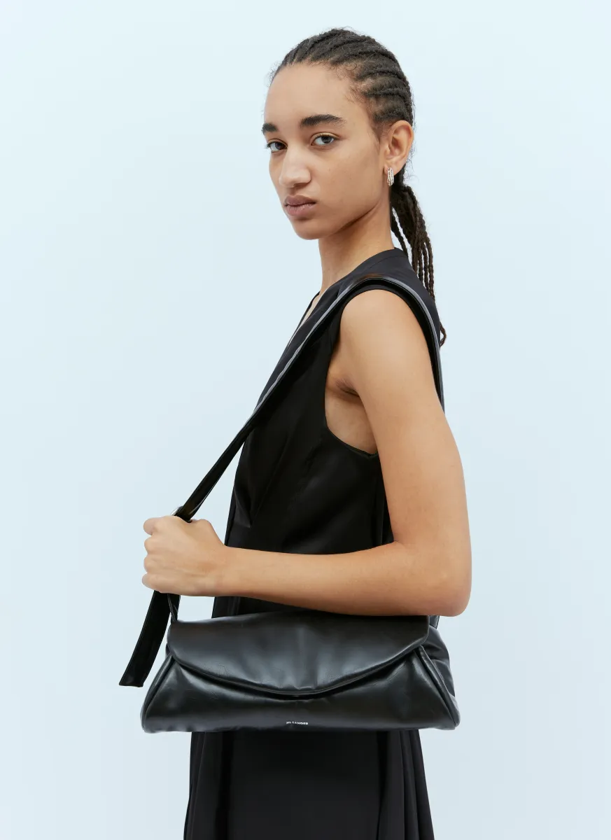 Large Cannolo Padded Crossbody Bag