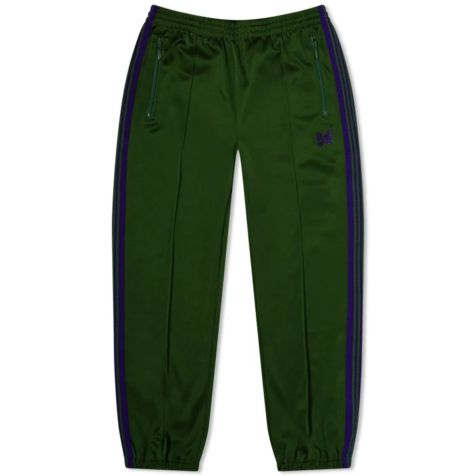 Poly Smooth Zipped Track Pant
