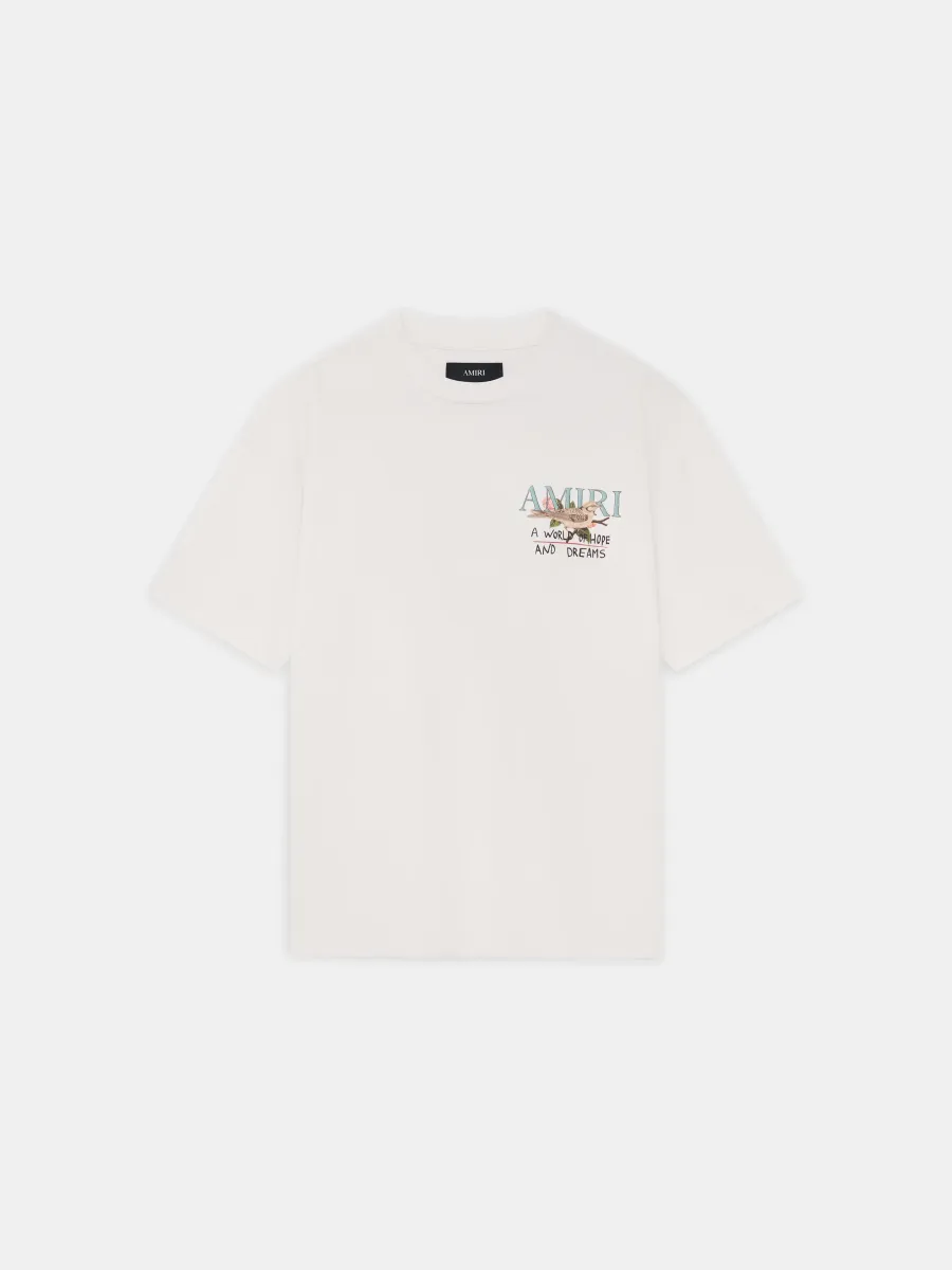 HOPE AND DREAMS OVERSIZED TEE - Alabaster