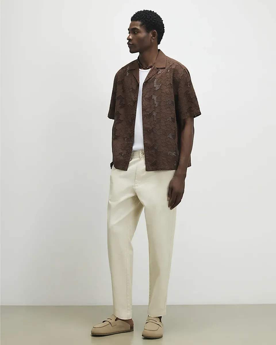 Linen Blend Trousers