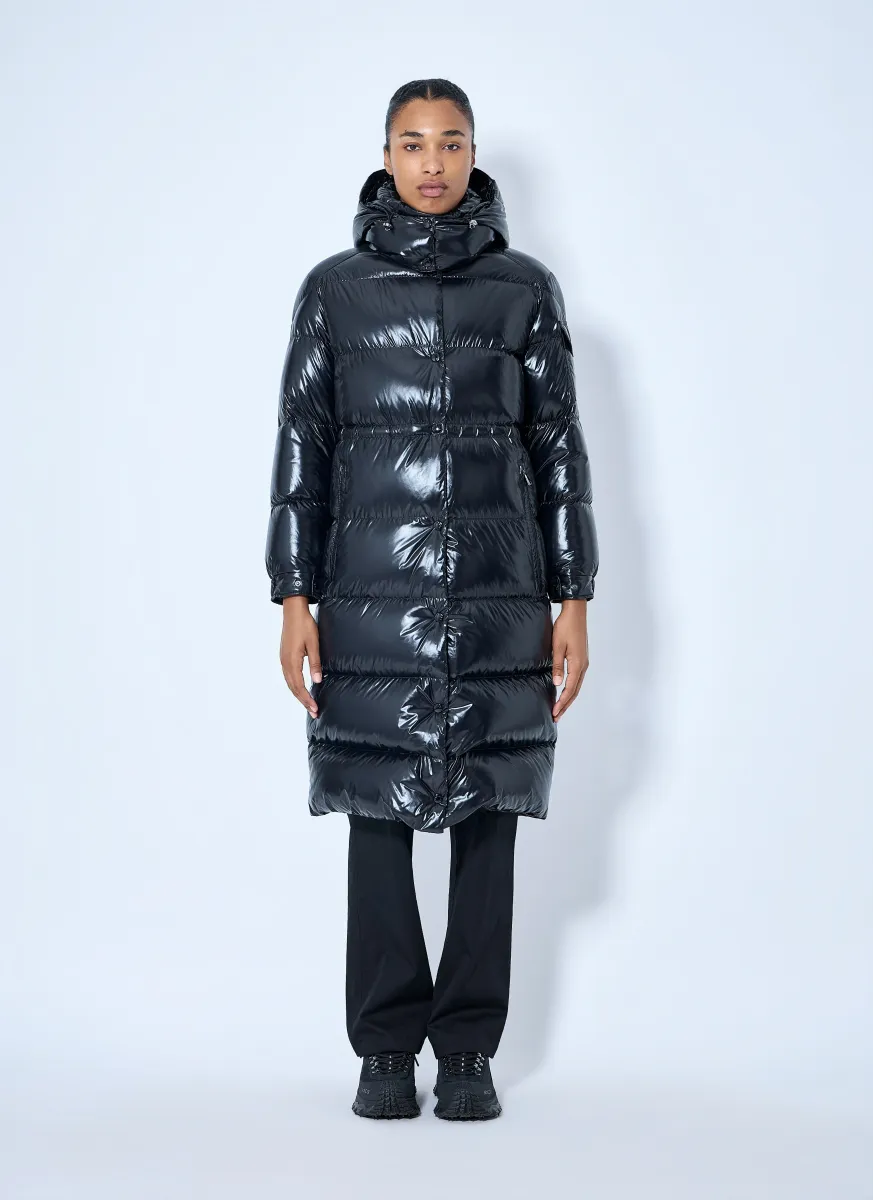 Cavettaz Hooded Long Down Jacket